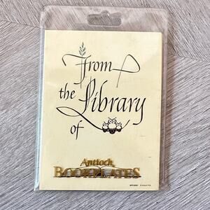 NEW Antioch Publishing Bookplates "From the Library Of" 2006 Self-Stick 12 Pack